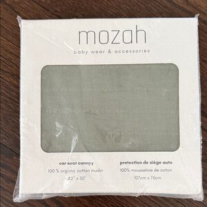 Gray Car Seat Canopy